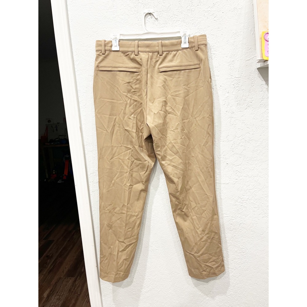 Quince Ultra-Stretch 24/7 Khaki Tan Chino Pants Size 34x30 Career Business - Picture 2 of 6